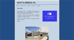 Desktop Screenshot of kienzlelaw.com